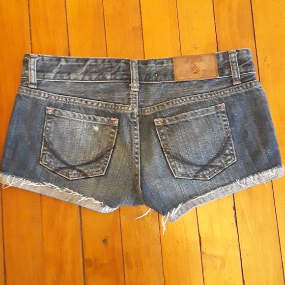 PINK Victoria's Secret Pants - VS Pink Distressed Denim Shorts